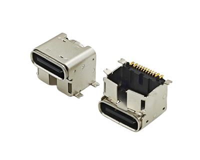 Type-C 16P 卧式 SMT CH5.9全贴