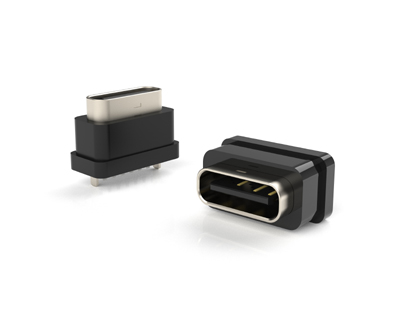 Type-C 6P防水插板H6.84