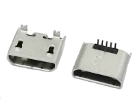 杭州MICRO USB 5P 直立式SMT无卷边