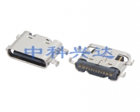深圳TYPE C F单排16PIN沉板0.8