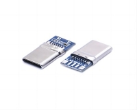 杭州Type-C 16P 焊线式  C-C L=16.4mm